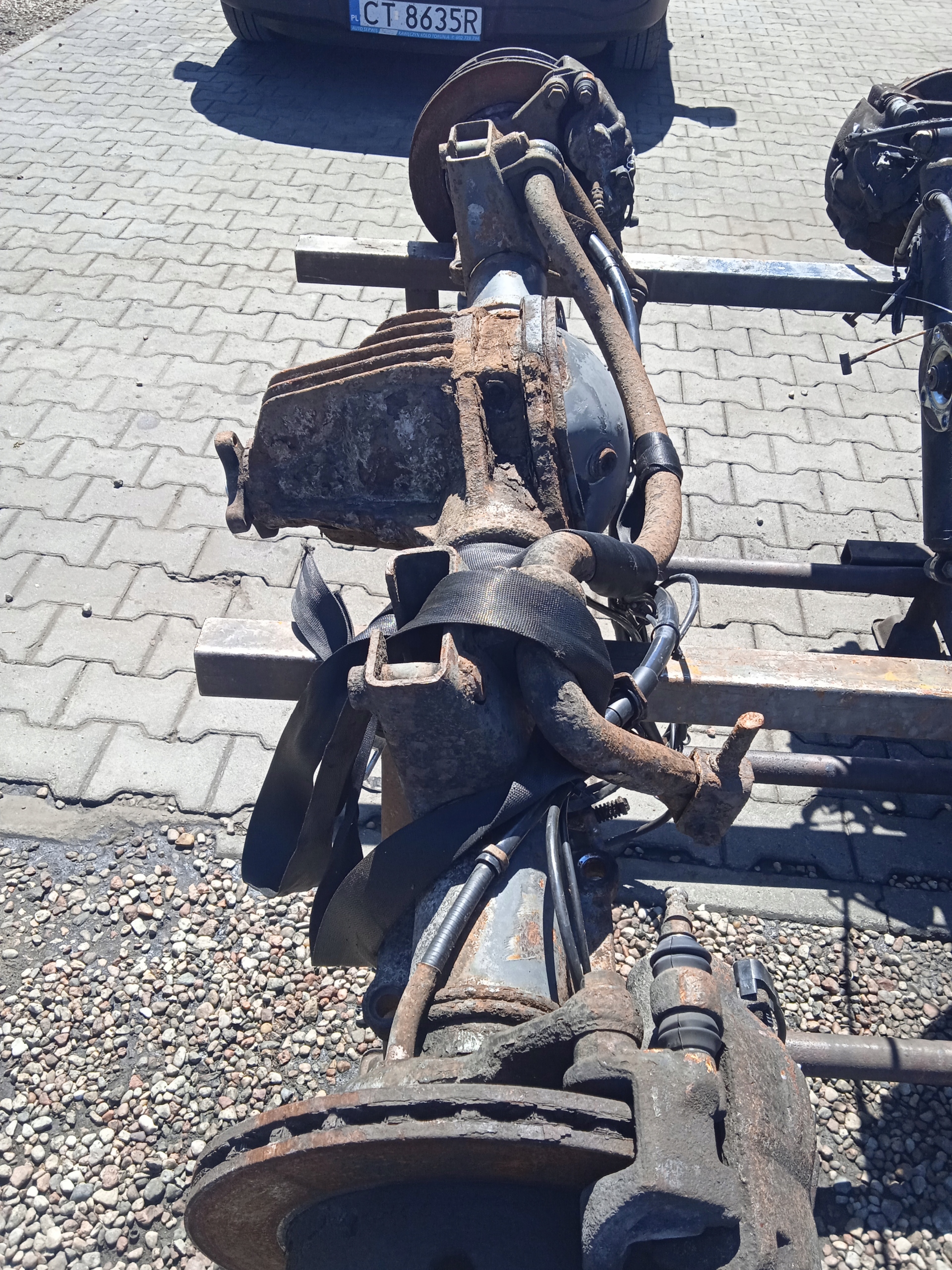 Задний мост MERCEDES SPRINTER 2006 37/9 Twin