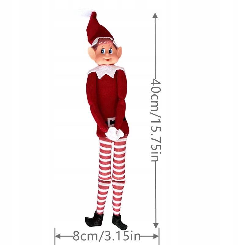 ELF ON THE SHELF PSOTNIK FIGURKA ELFA SKRZAT Motyw skrzat
