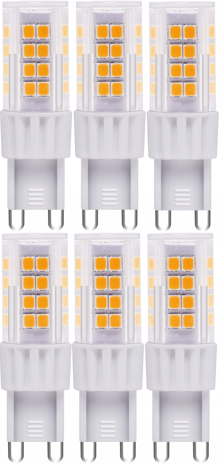 

6x Żarówka Led mini G9 5W 470lm =40W 230V 4000K