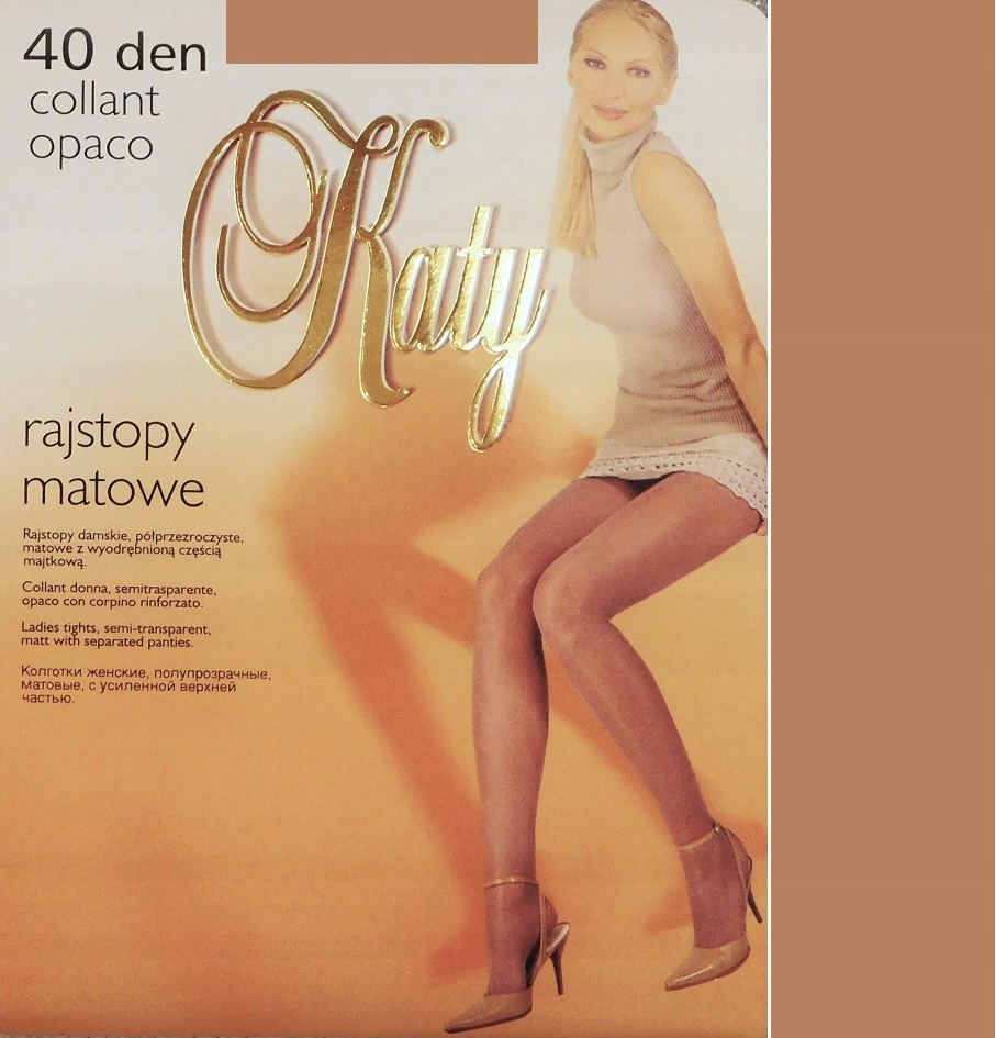 

Katy Opaco 40den z lycrą visone 4