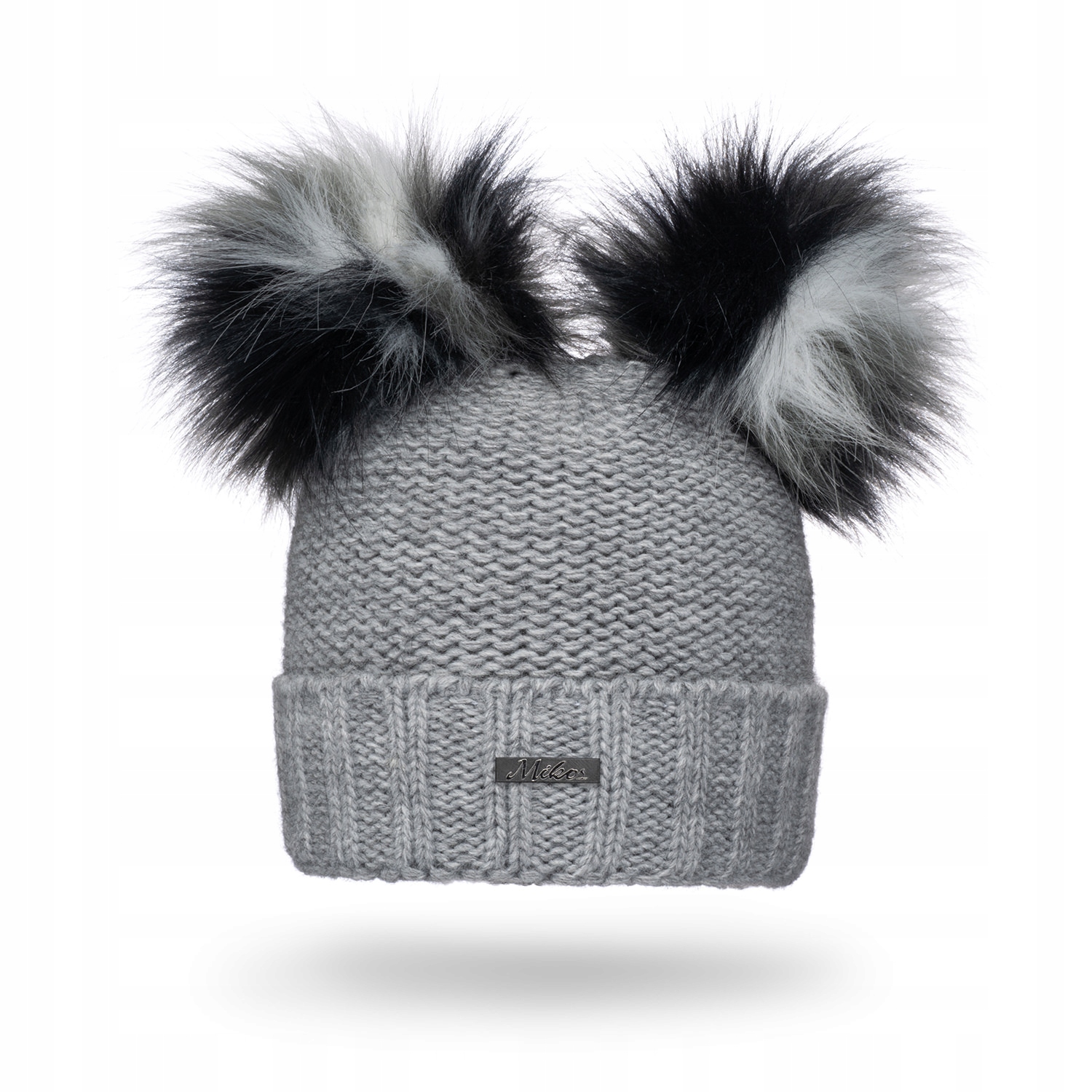 

Mikos czapka młodzieżowa podszyta szara ciepła 689