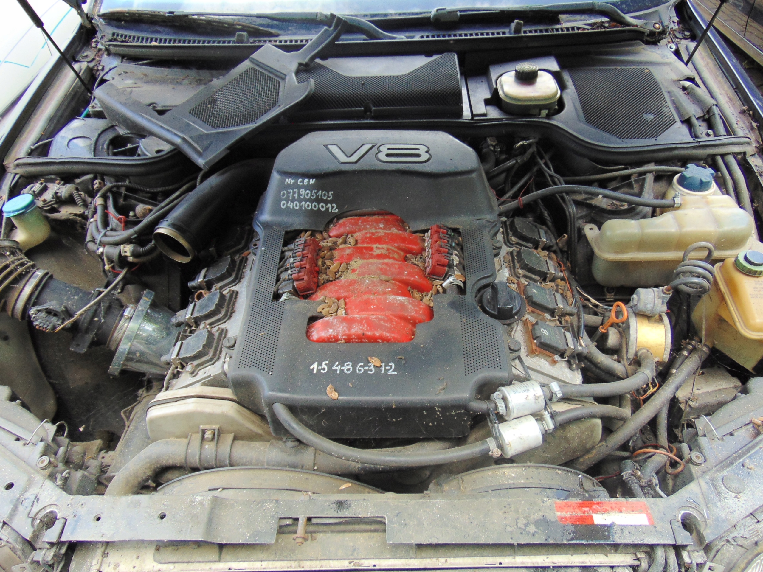 KOMPLETNY SILNIK AUDI A8 D2 4.2 V8 BENZYNA 1995r- EUROPA