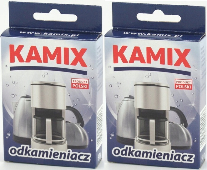 

Odkamieniacz do czajników ekspresów Kamix 50g x2