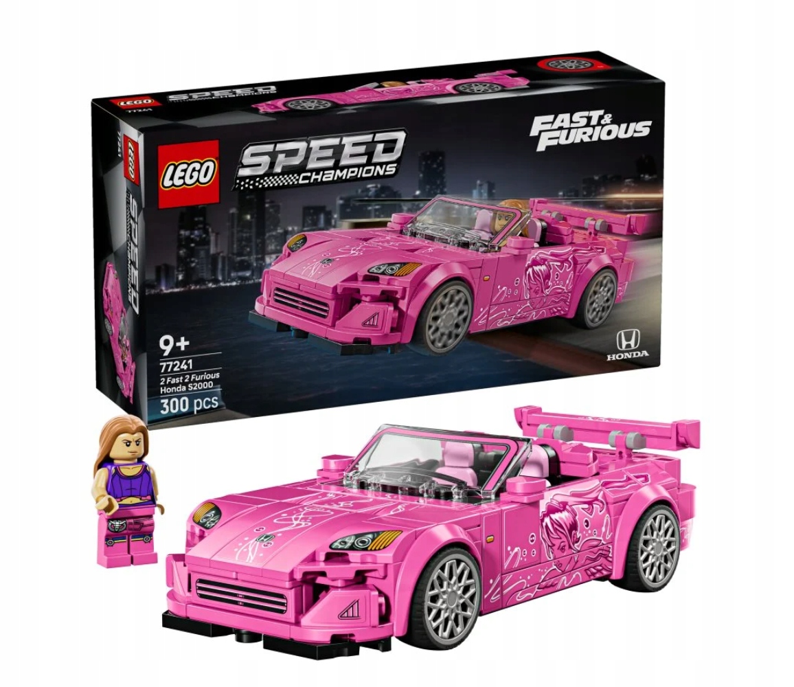 Lego Speed Champions Honda S2000 z filmu Příliš rychlí, příliš zběsilí 77241