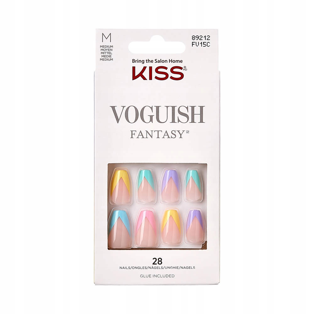 

Kiss sztuczne paznokcie Voguish Fantasy Candies M