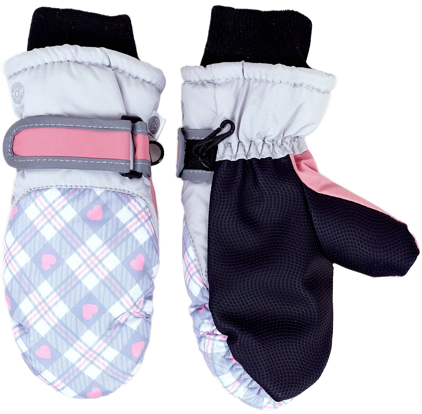 YOCLUB RĘKAWICZKI NARCIARSKIE DZIEWCZĘCE ZIMOWE JEDNOPALCZASTE 14