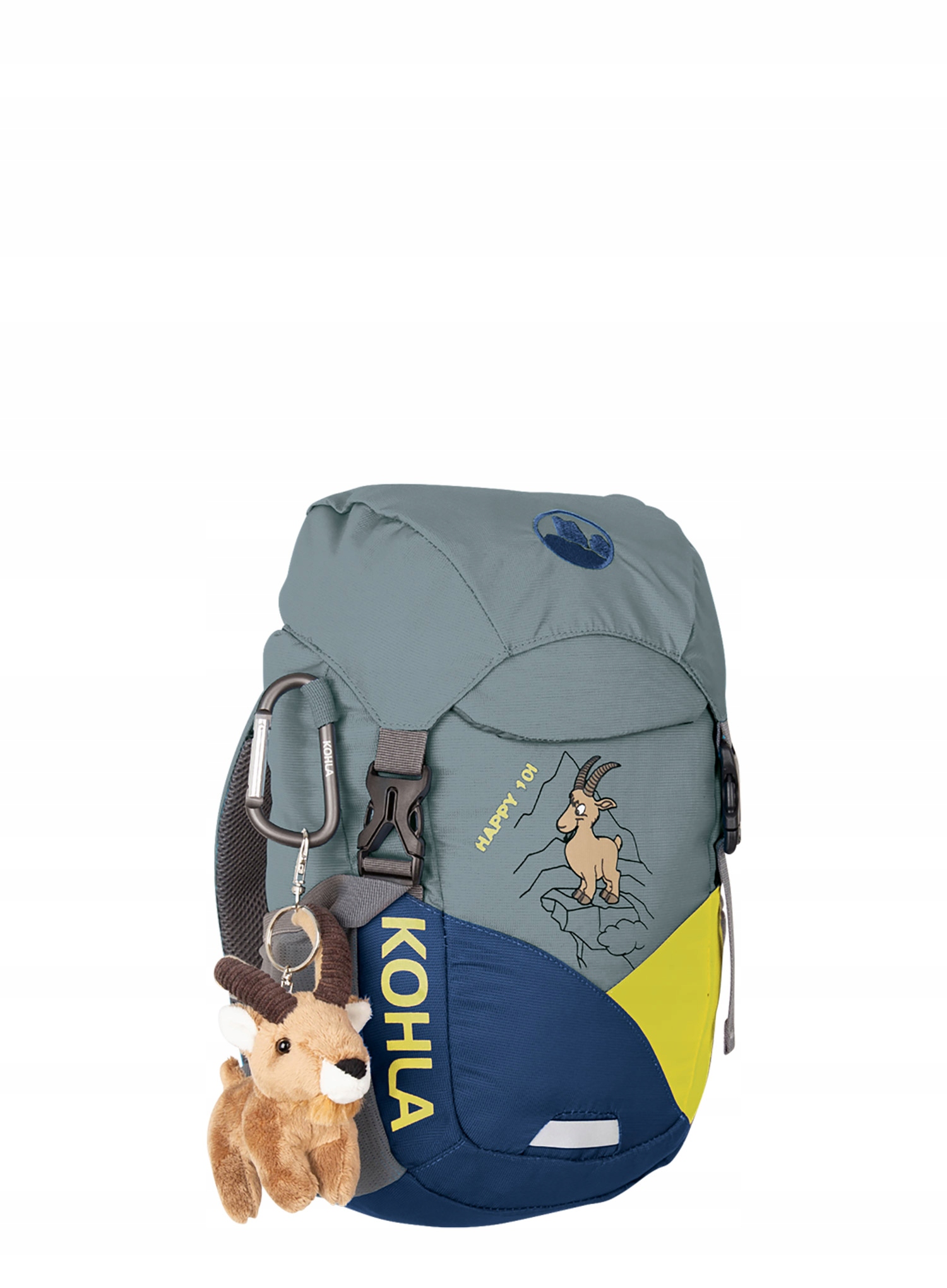 Batoh Kohla Happy 10L stormy sea/navy peony/sulphur