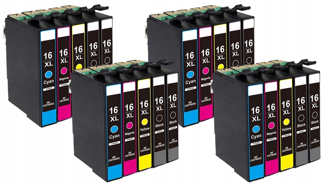 

20x Tusz 16XL Do Epson WF2630 WF2660 WF2750 WF2760