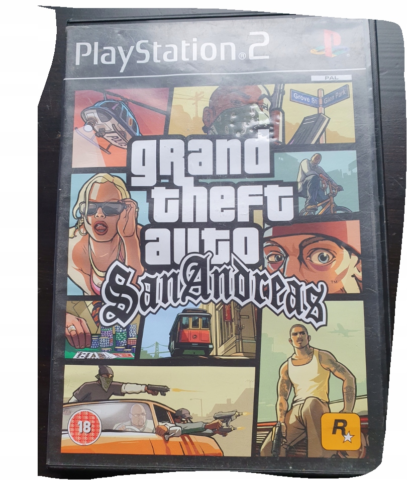 GRAND THEFT AUTO SAN ANDREAS PS2