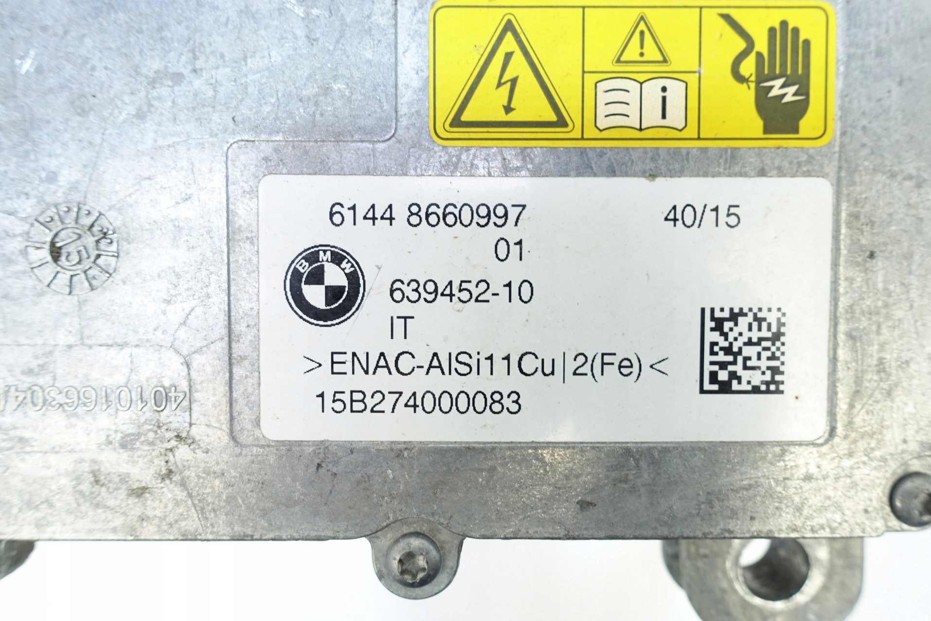 control unit module LADOWANIA BMW I3 I01 8660997
