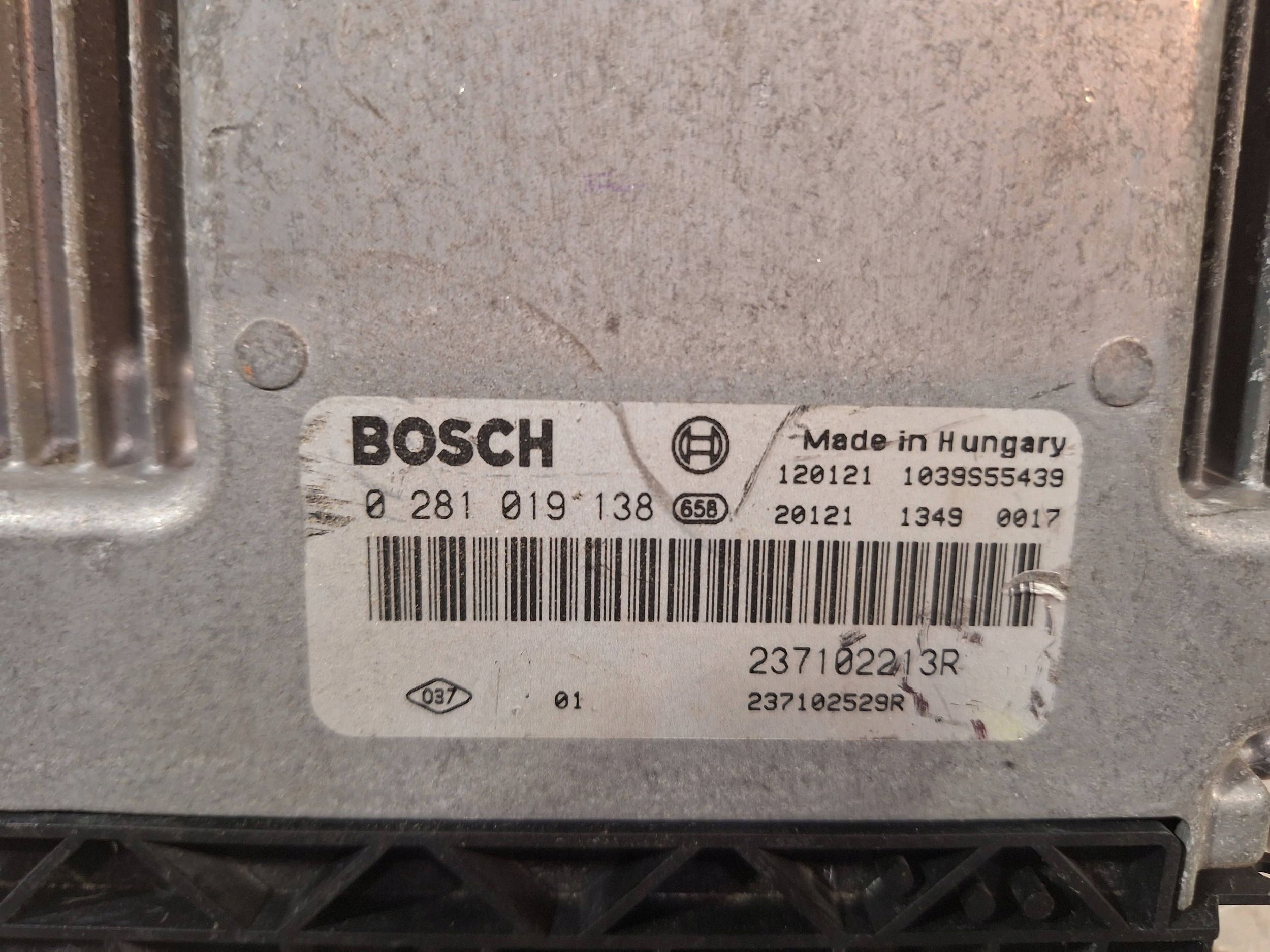 computer 0281019138 237102529R 237102213R DACIA DOKKER 1.5 DCI