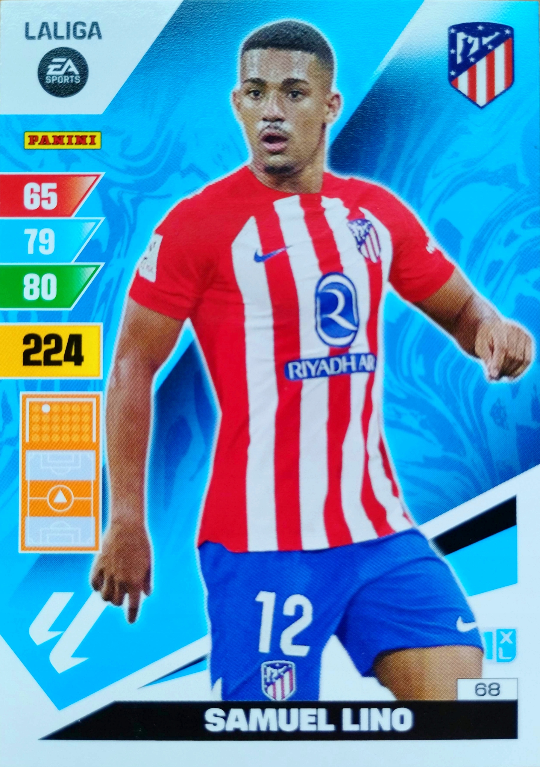 La Liga 2023-24 2024 Samuel Lino 68 Atletico Madryt