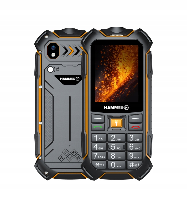 Odporny Telefon Hammer Boost 2 Lte Dual Sim Bateria 3500mAh Pancerny IP68