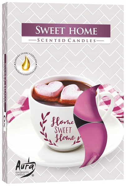 

Podgrzewacze zapach. Sweet home 6 szt.