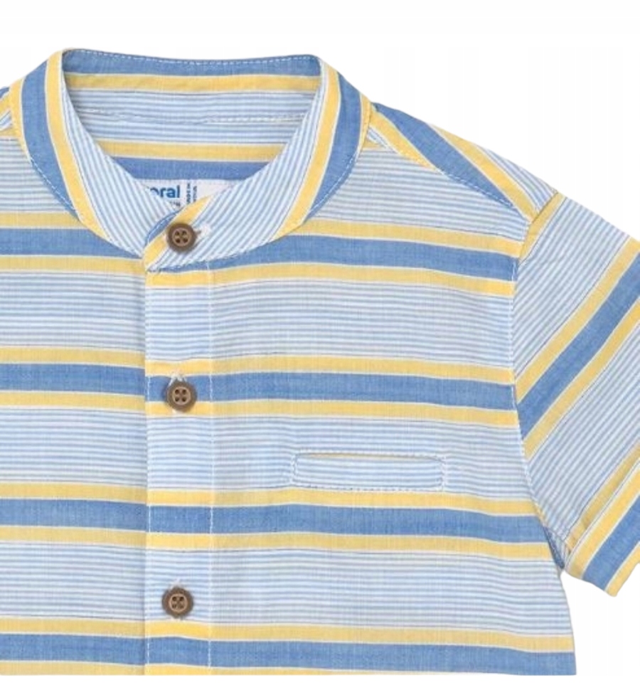 Koszula Mayoral 1115 niebieski paski stójka r.80 EAN (GTIN) 8445054618467