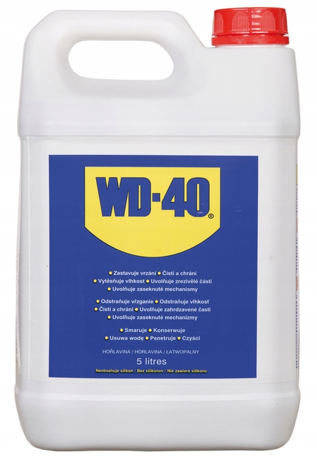 WD40 Penetračný Plyn 5 L