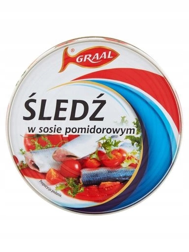 5 x Graal Sleď v rajčatové omáčce 300 g