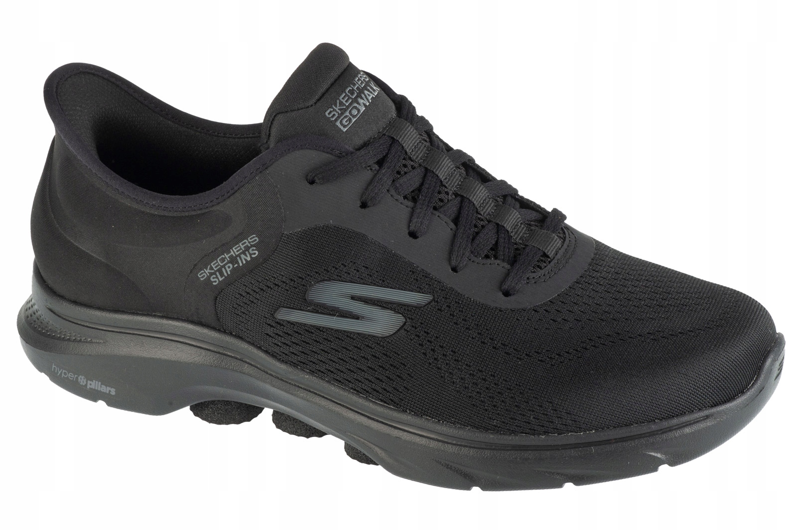 Skechers Go Walk 7 Valin [45,5] Pánské tenisky, černá tkanina