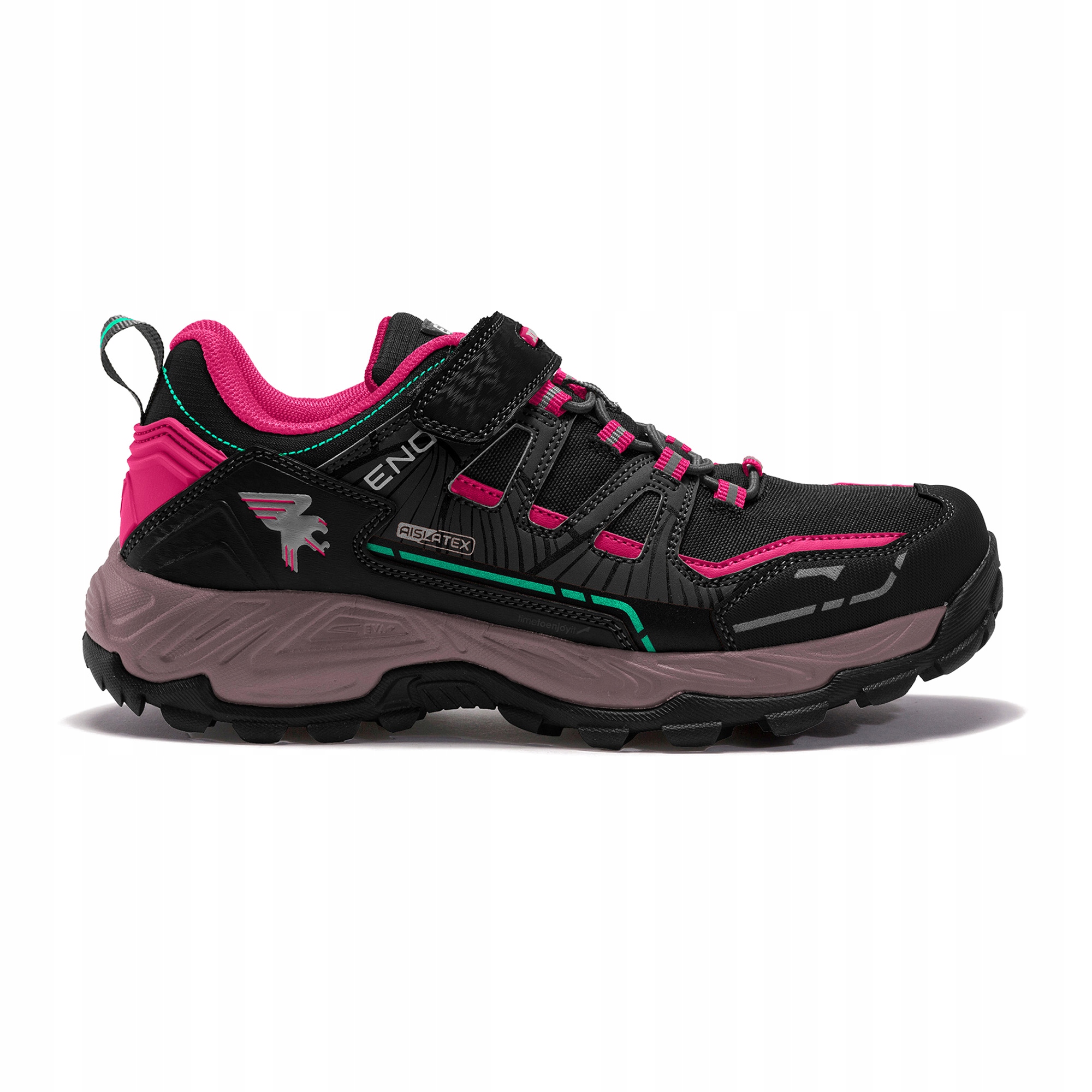 Buty trekkingowe dziecięce Joma Eno Jr 2303 black/fuchsia 35 Eu