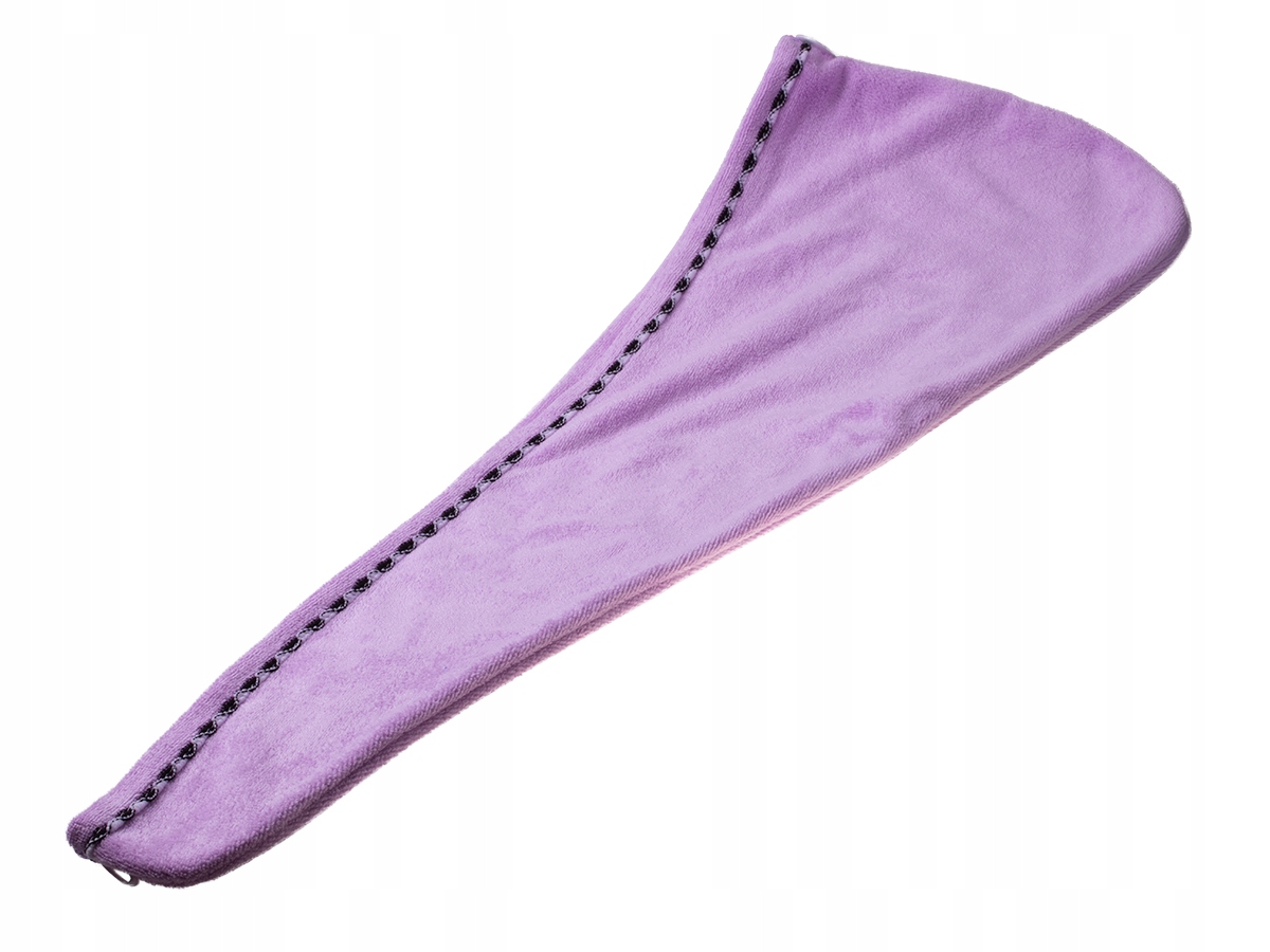 Superchłonny ręcznik do włosów, turban z mikrofibry JASNOFIOLETOWY Kolor odcienie fioletowego