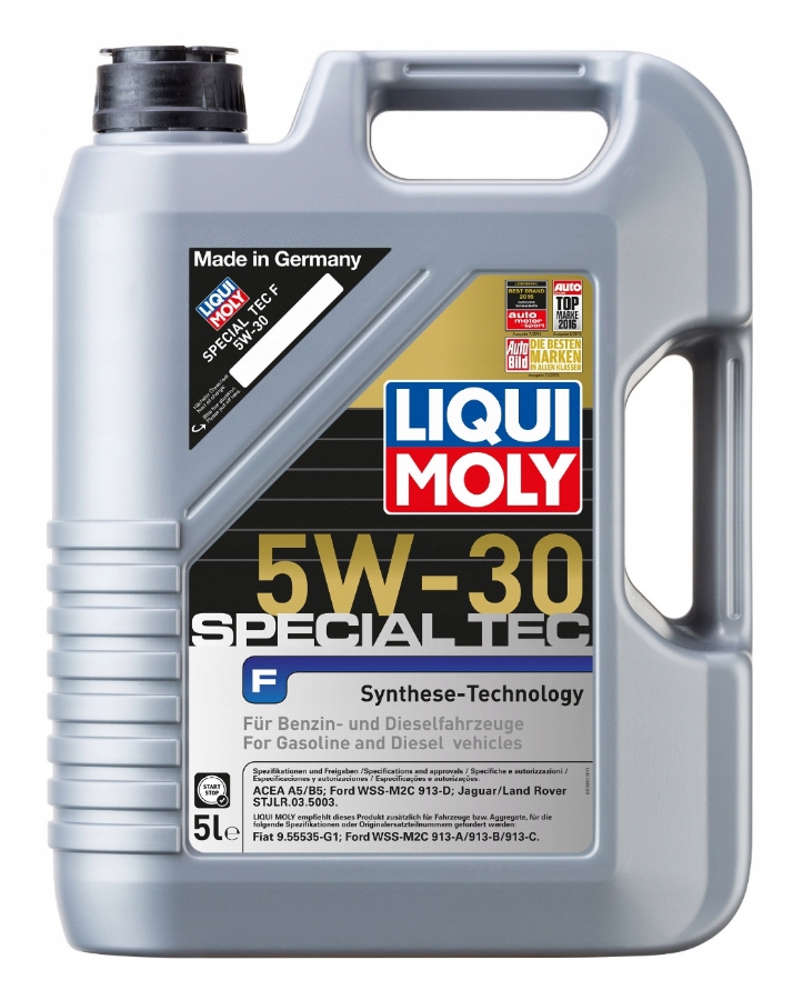 Syntetyczny Olej Liqui Moly Leichtlauf Special Tec F 5W30 5L