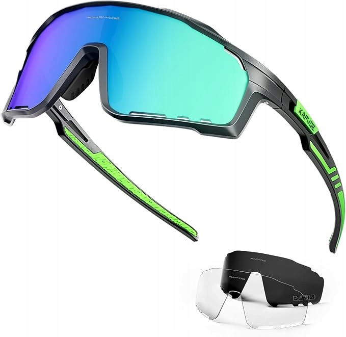 Polarizované cyklistické brýle Kapvoe TR90 sluneční