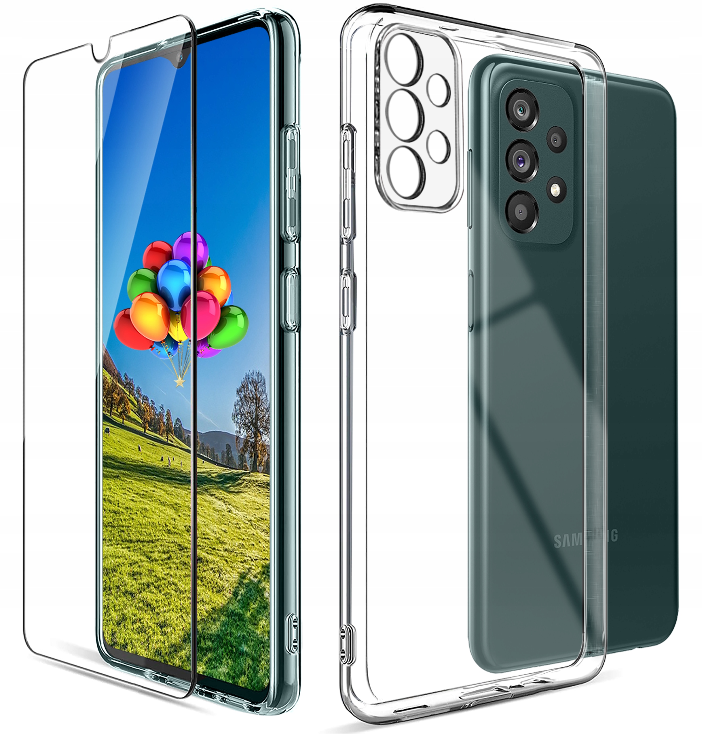 

Etui Silicone Case +Szkło do Samsung Galaxy A33 5G