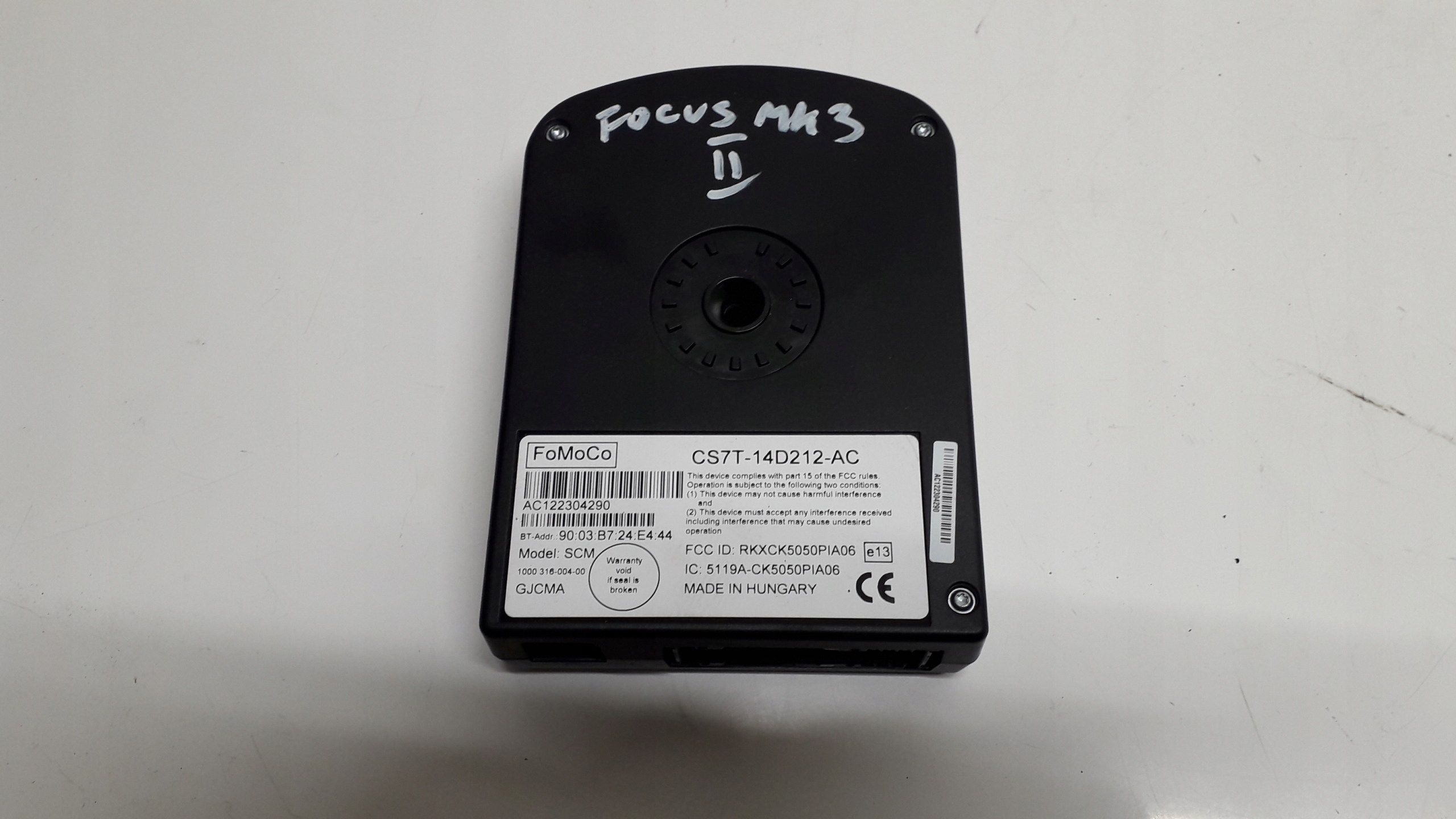 FORD FOCUS MK3 MODUŁ BLUETOOTH CS7T-14D212-AC