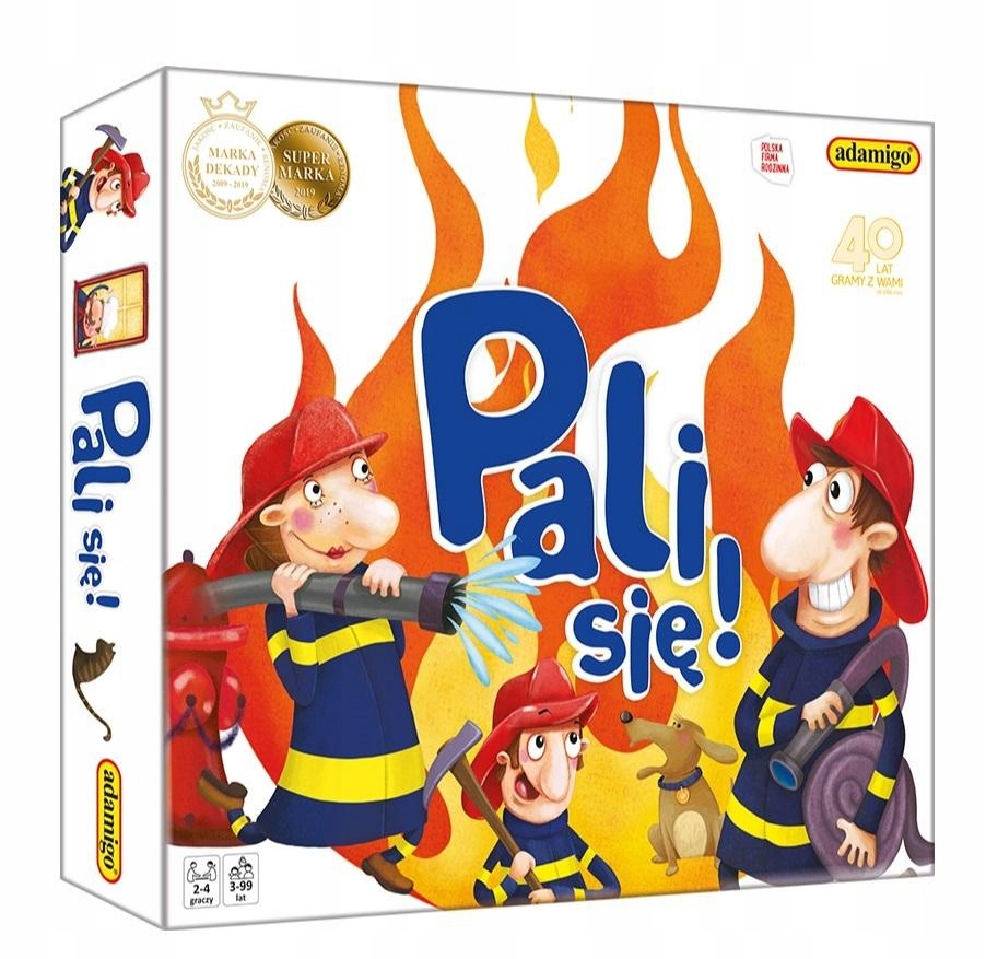 Adamigo Gra Planszowa Pali Się 07745