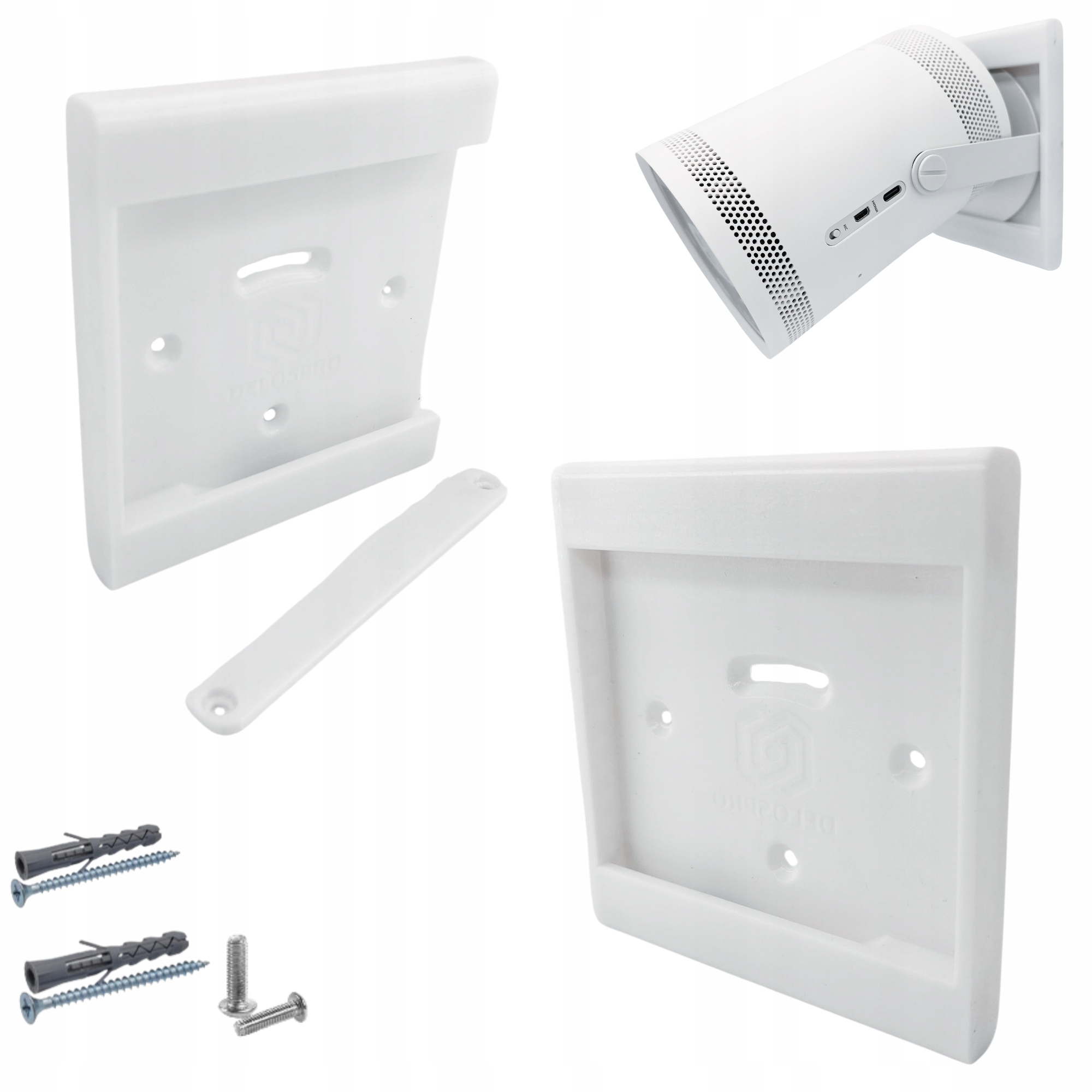 Uchwyt ścienny Delospro do projektora Samsung The Freestyle Gen. 2