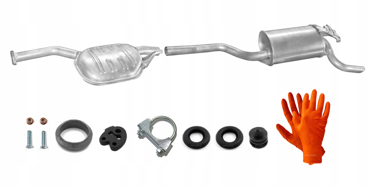 Mercedes W201 190 2.5 Diesel 66 kW (1985-7/1993) Tlumič Koncový