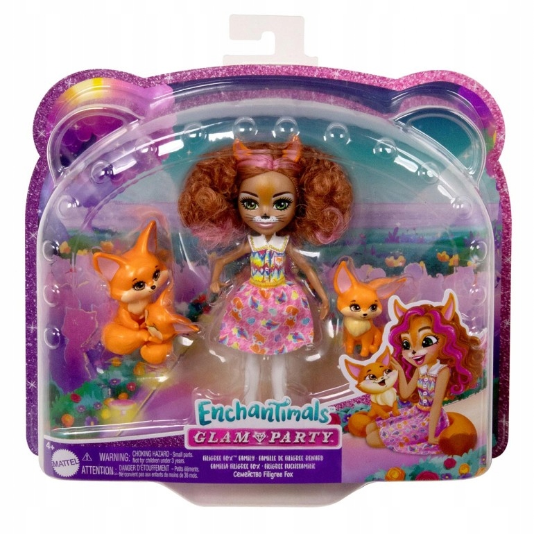 Enchantimals Rodzina Liski Fennec Fox Lalka