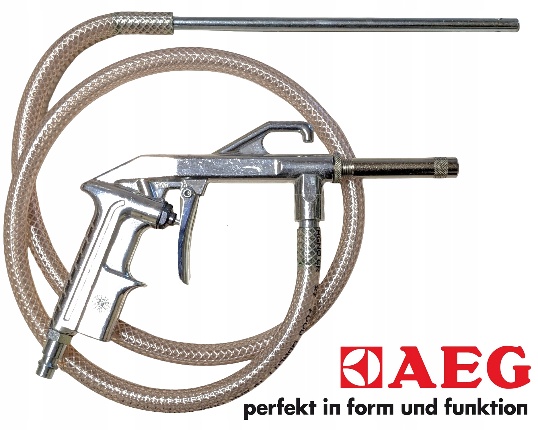 AEG 1540 Pistolet pneumatyczny do piaskowania z wężem ssącym WŁOSKI