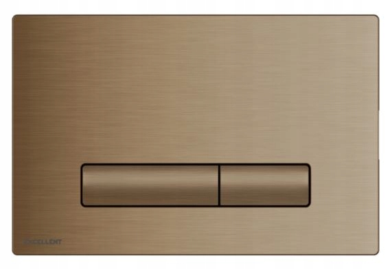 Aurro splachovací tlačítko Excellent Wc Shiro 2.0 měděná kartáčovaná barva