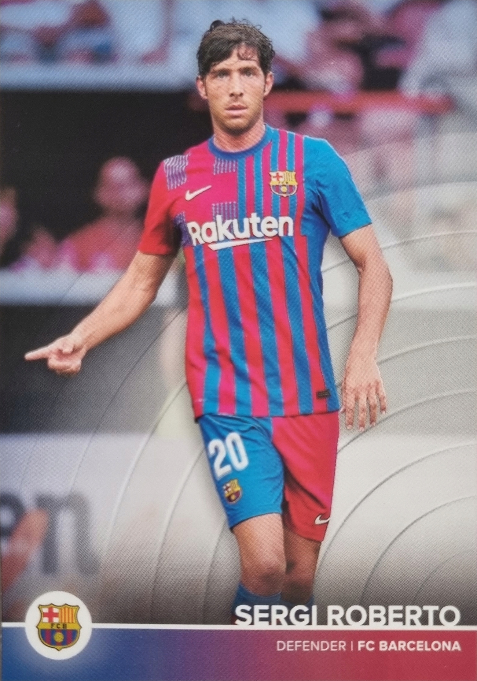 Fc Barcelona Topps 2021/2022 Sergi Roberto