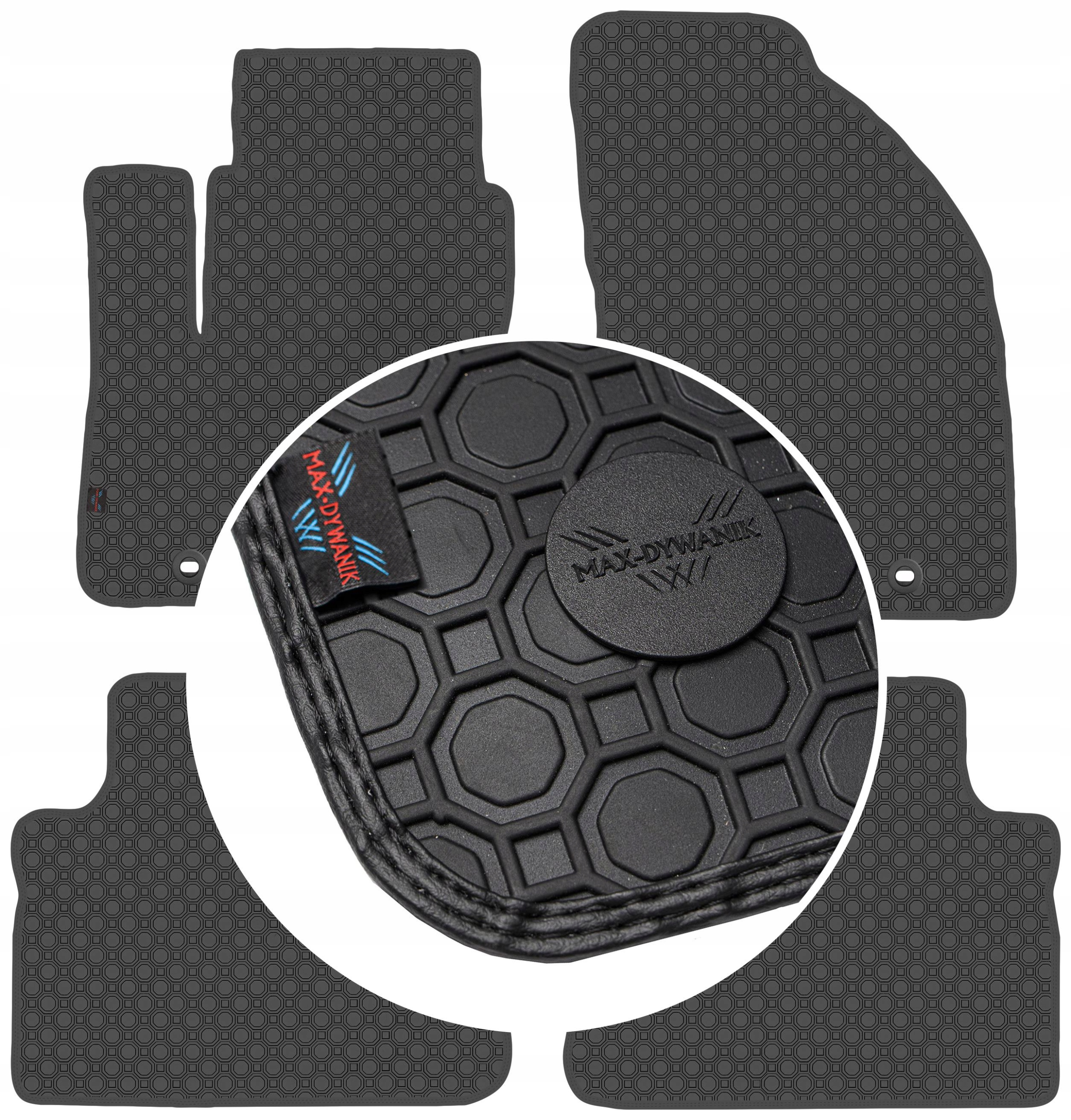 Ford C Max I 2003-2010 Koberce Čierne