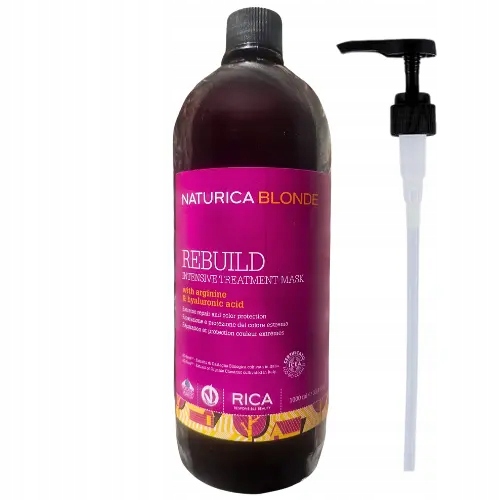 Naturica Blonde Rebuild Intensive Treatment Maska do włosów blond Litr
