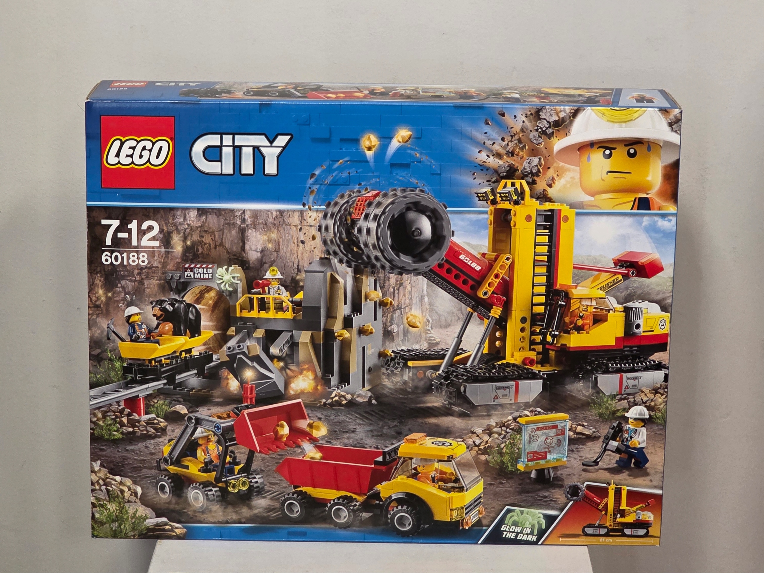 Lego City Zestaw kopalnia Koparka Wywrotka 60188