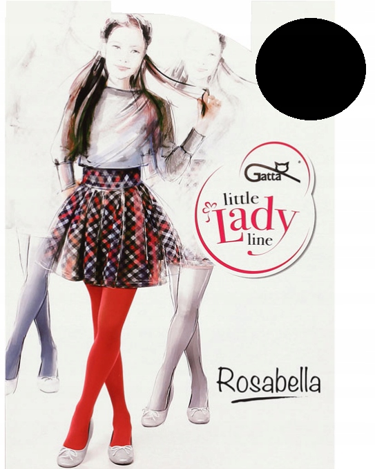 

Gatta Rajstopy Rosabella 60den 128/134 Nero