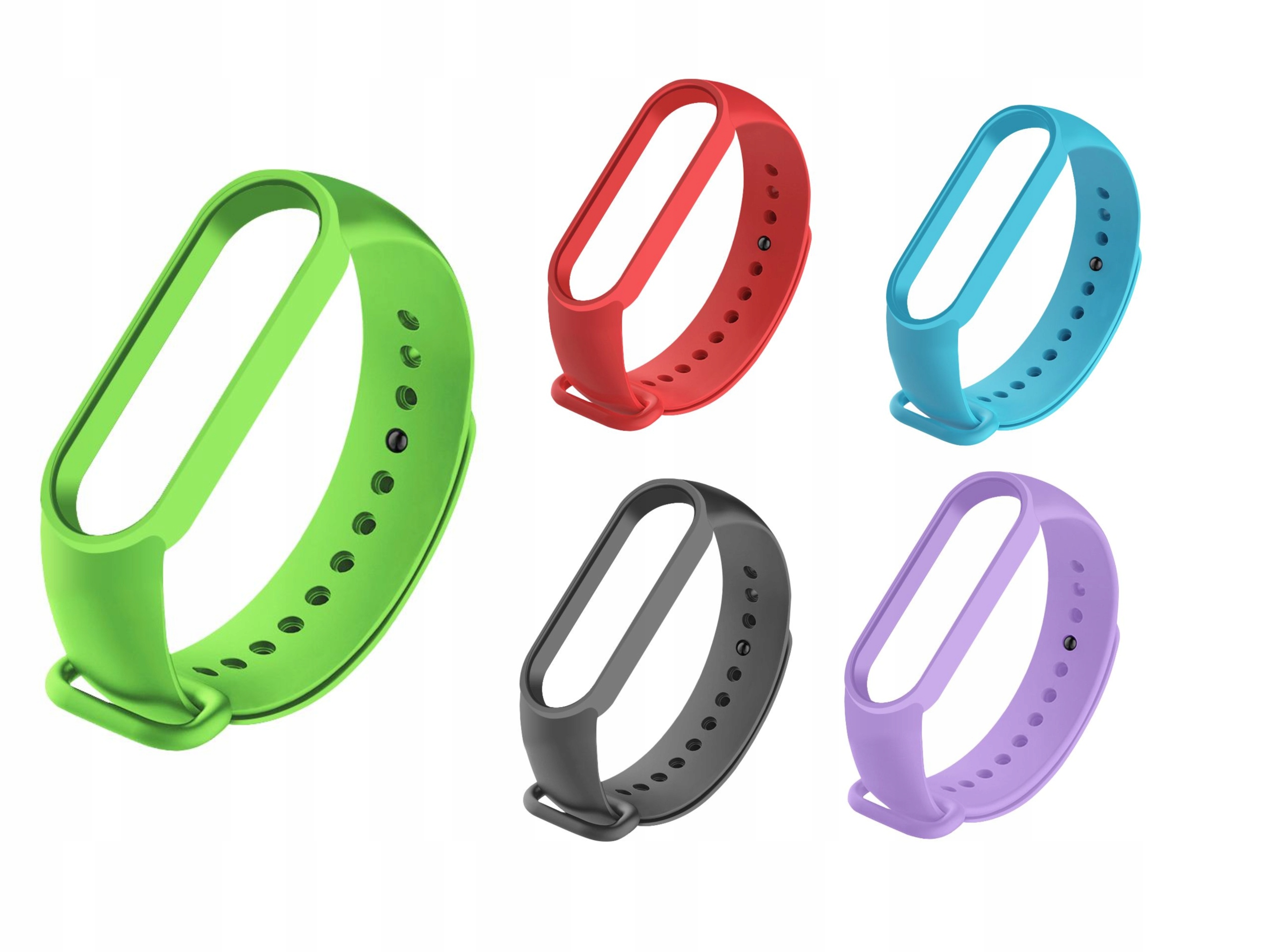 

Pakiet 5 Opasek do Xiaomi MI Band 5 MI Band 6 Top