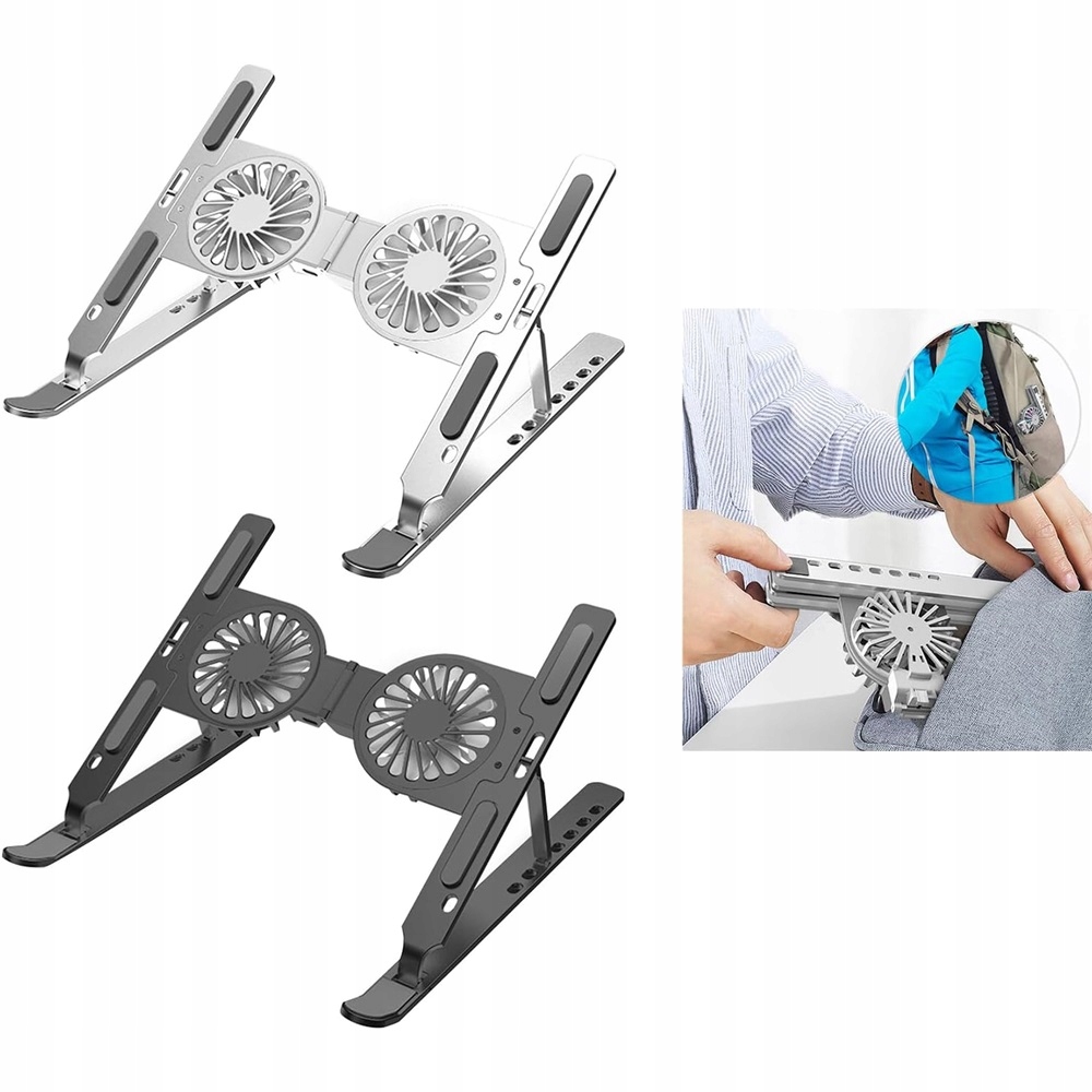 Chlazení herního notebooku, stojan s ventilátorem, nastavitelný