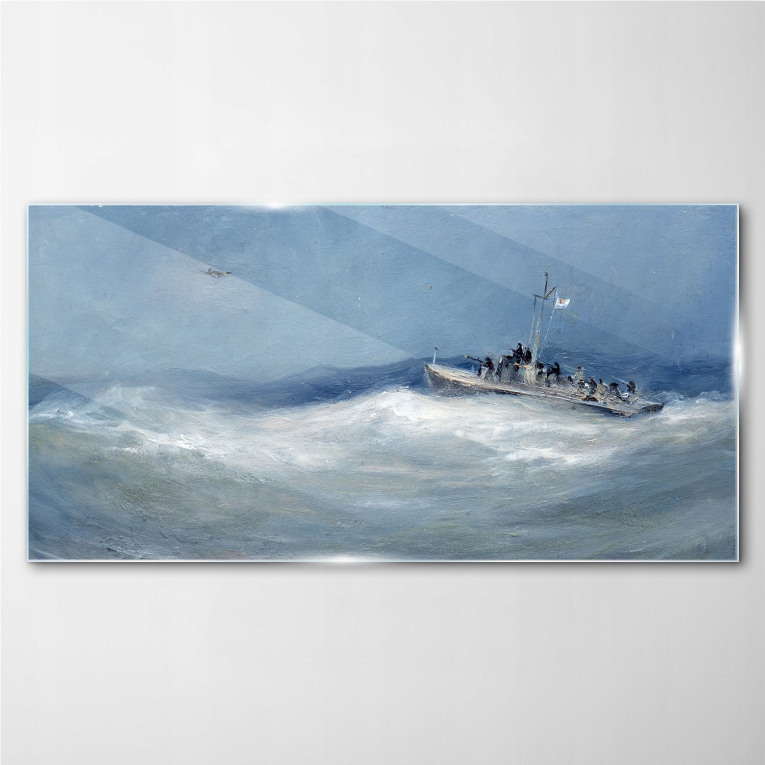 

Obraz szklany Malarstwo ocean morze statek 100x50