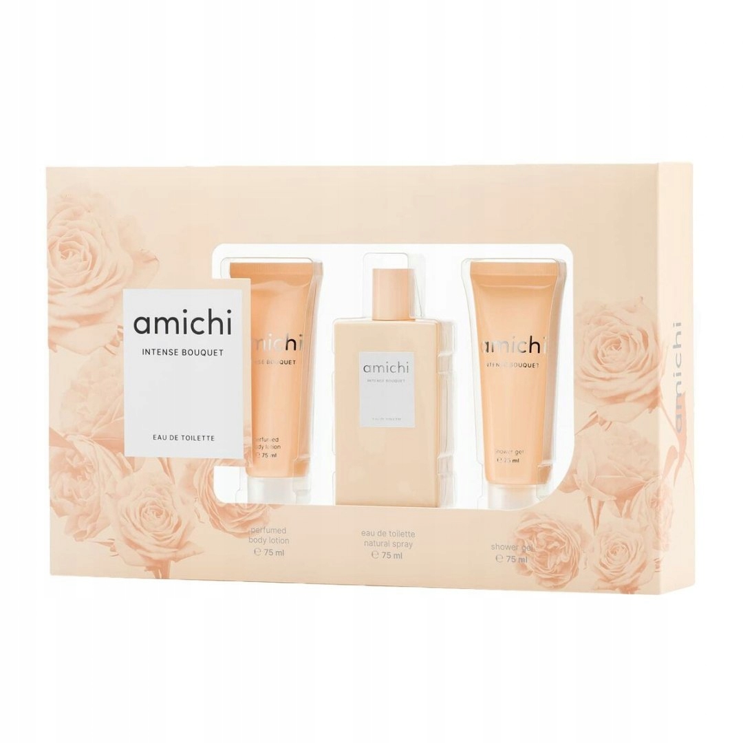 Sada parfémů pro ženy Amichi Intense Bouquet 3 díly