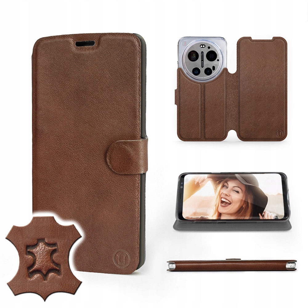 Etui Mobiwear do Xiaomi 17 Ultra Brown Leather