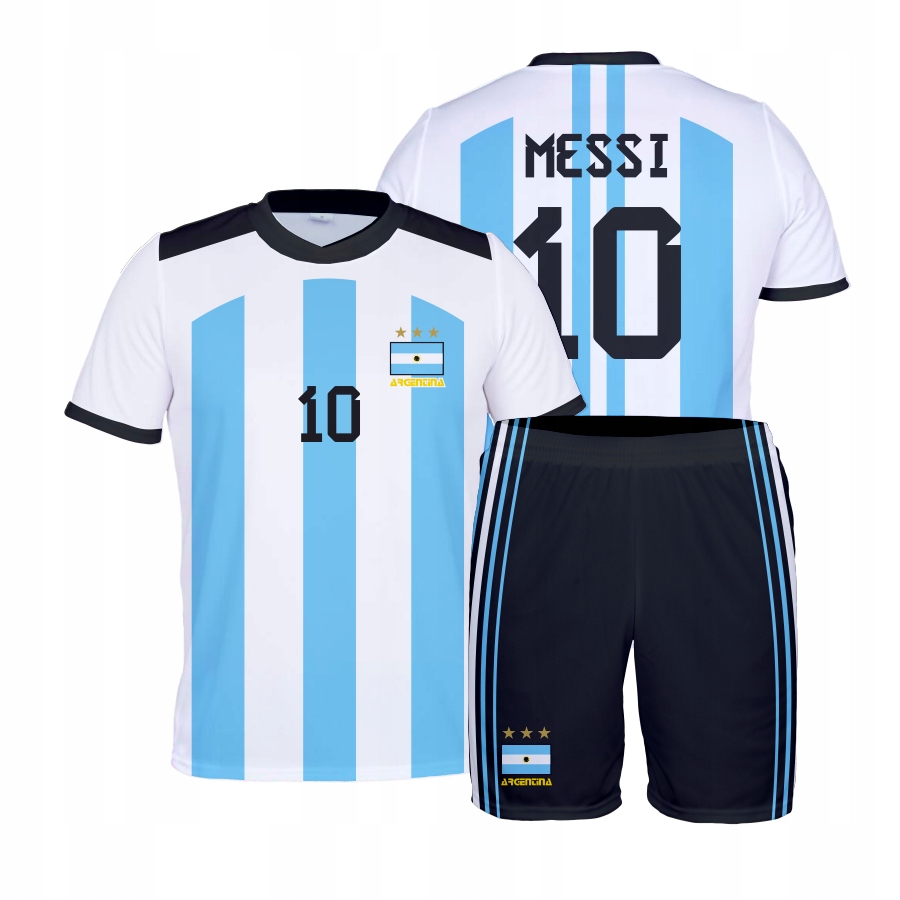 

Messi Argentyna strój komplet roz. 134