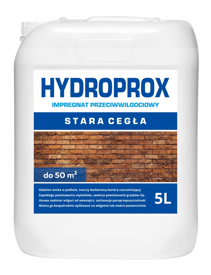 Hydroprox Impregnace Proti Vlhkosti Stará Cihla 5 L