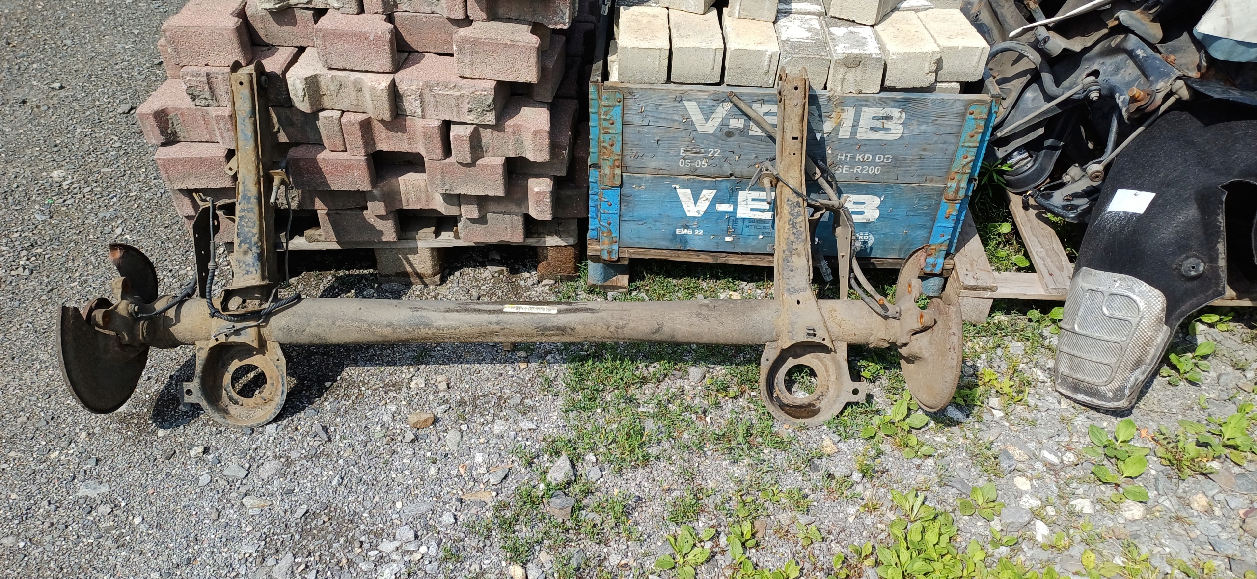 FIAT ULYSSE II Achsträger heck achse