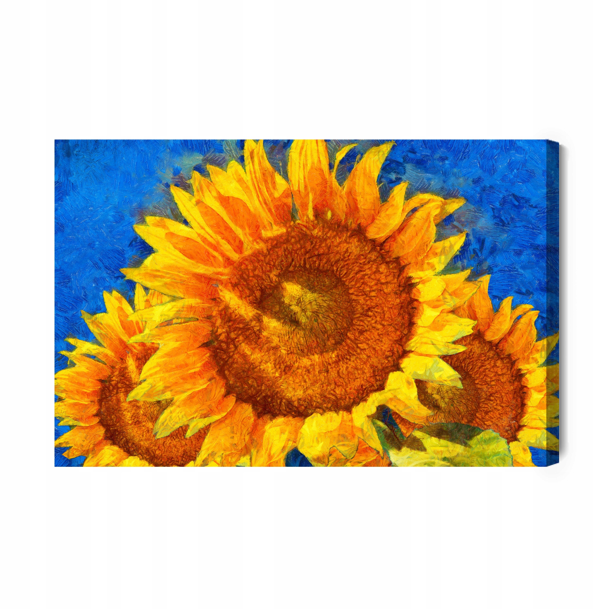 Obraz Na Plátně Malované Slunečnice Canvas 100x70