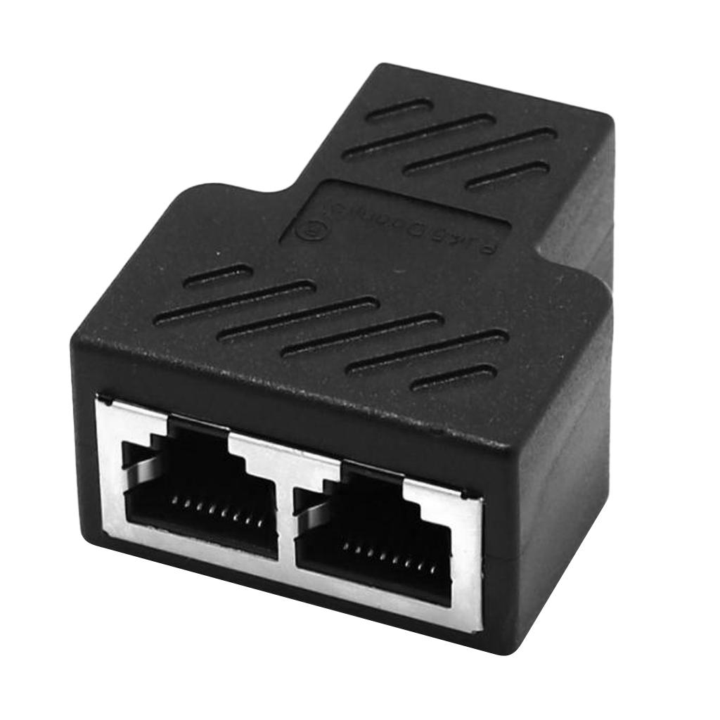 wkv-Network Splitter Adapter 1 Female to 2 Female Długość kabla 0 m