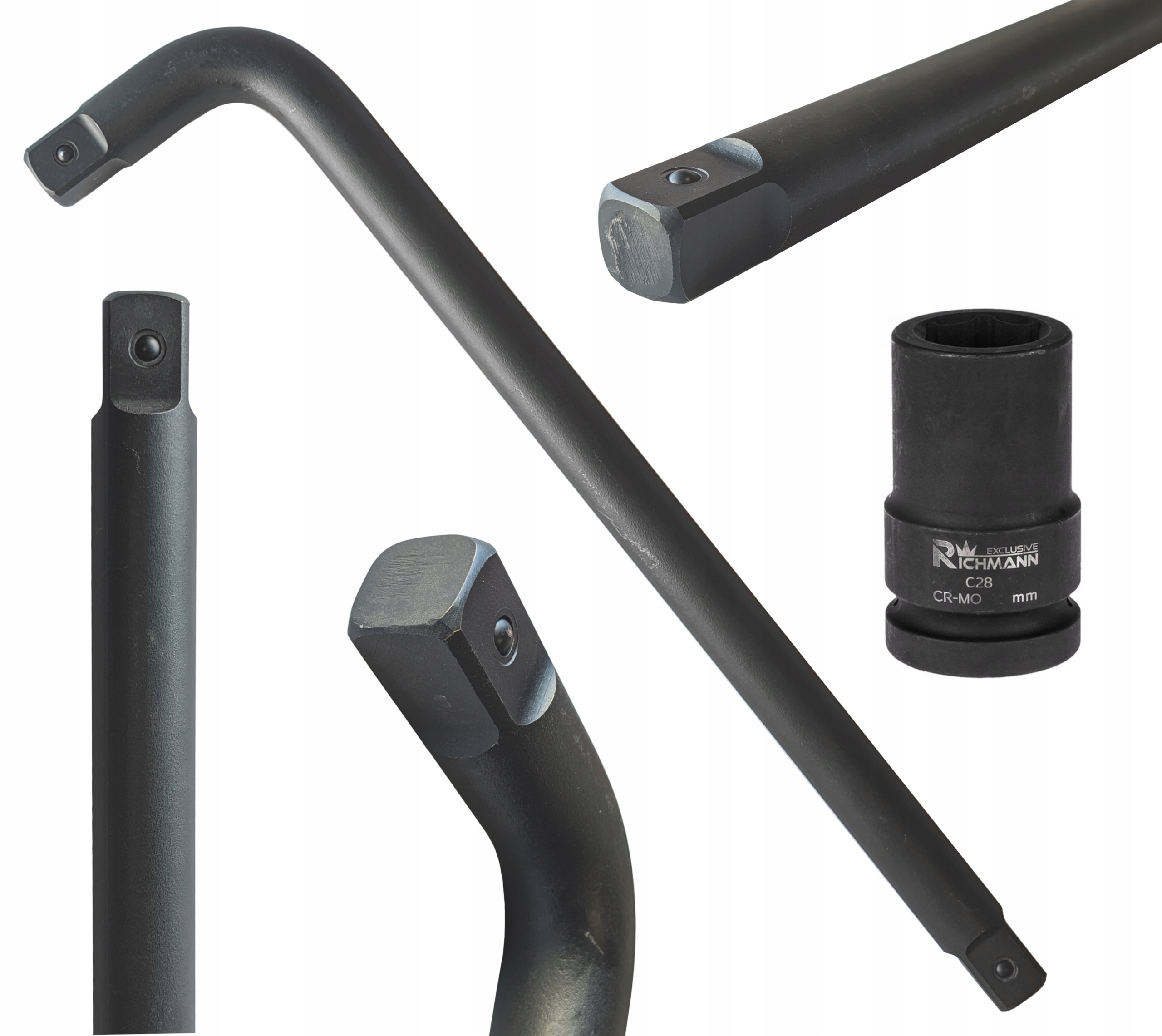 KLUCZ DO KÓŁ POKRĘTŁO L KUTE 1'' NASADKA 33MM